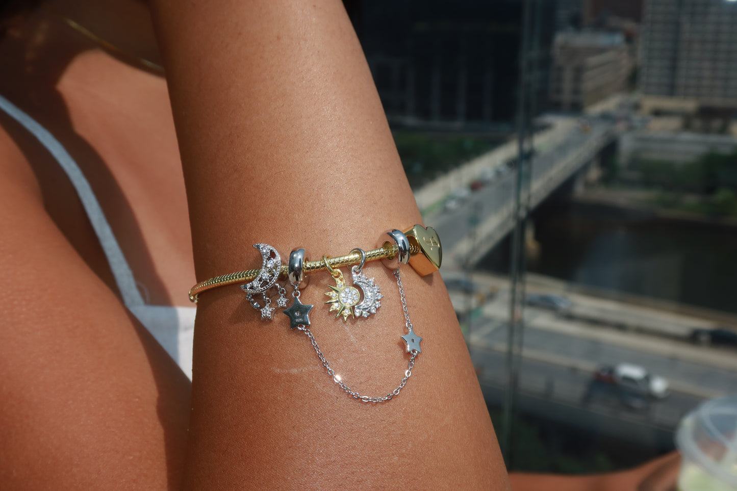 Sleek Snake Chain Bracelet