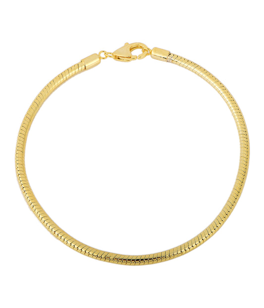 Sleek Snake Chain Bracelet